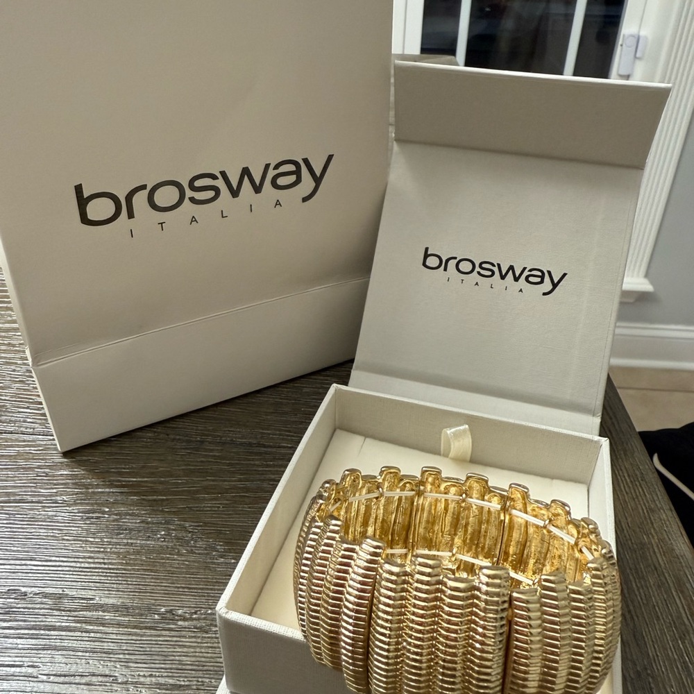 Brosway Italia Gold-Tone Stretch Bracelet